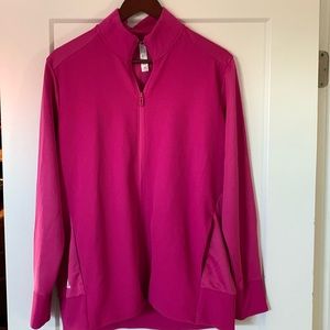 Adidas size extra large, pink golf jacket